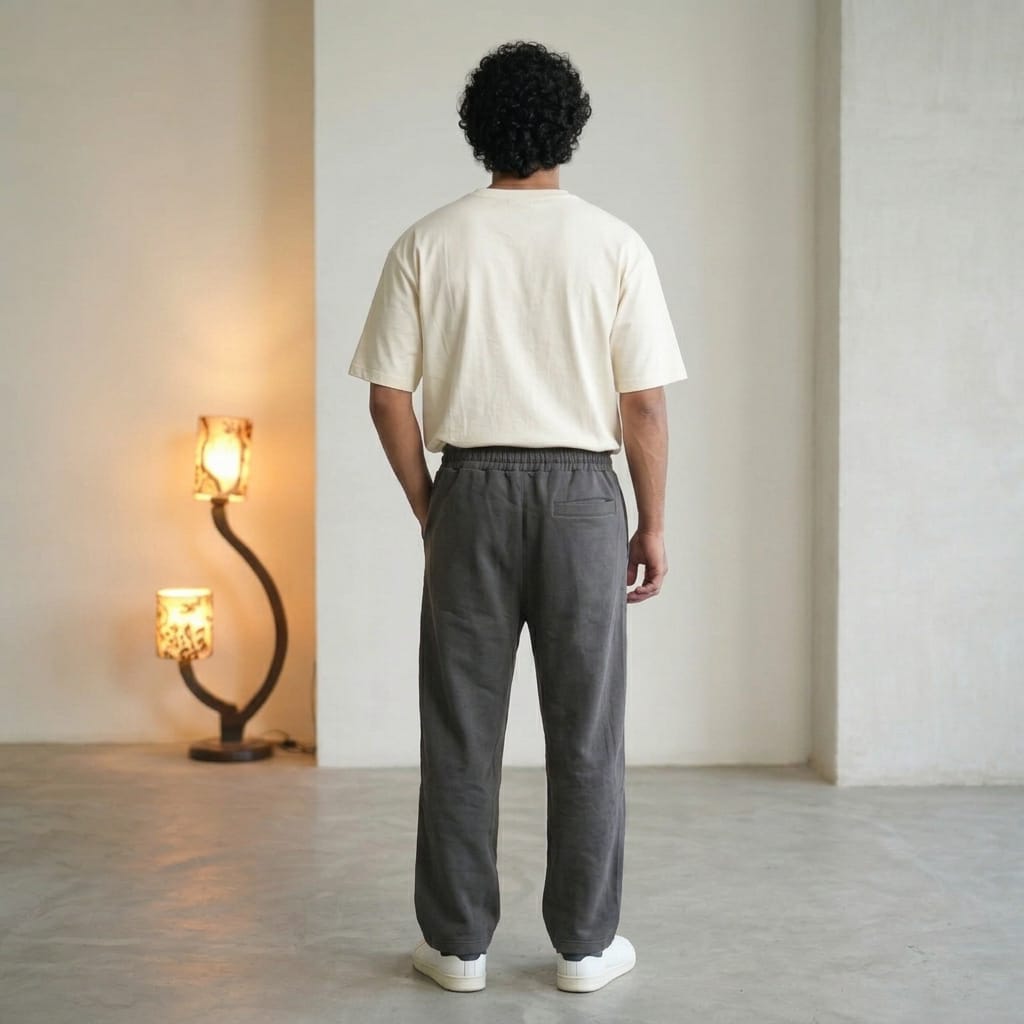 Zara Trendy Winter Flees Baggy Trouser