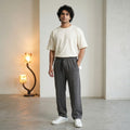 Zara Baggy Trouser Dark Grey