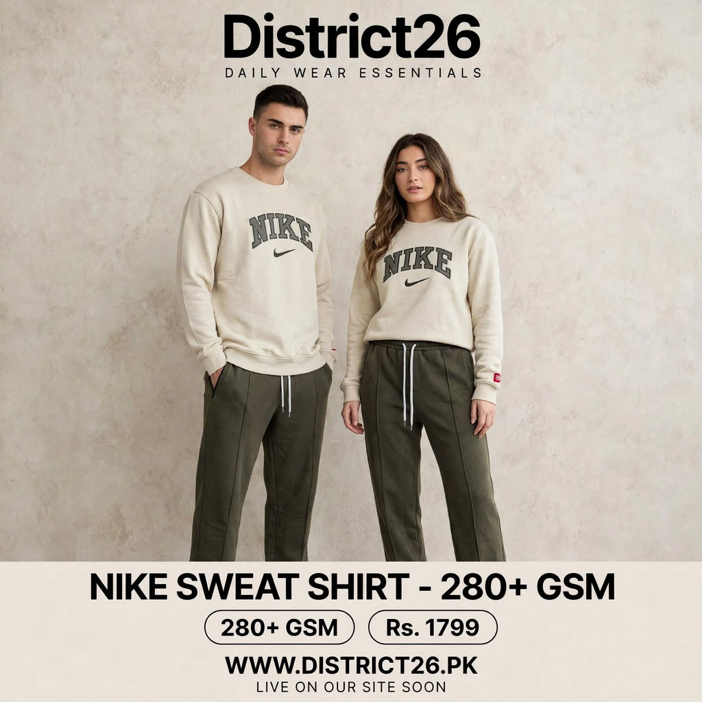 Nike sweat Shirt Beige